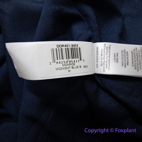 New! DRESS THE POPULATION - Monroe Side Slit Gown,‎ size M - Picture 16 of 16